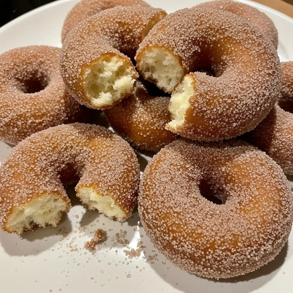 Air Fryer Cinnamon Sugar Donuts
