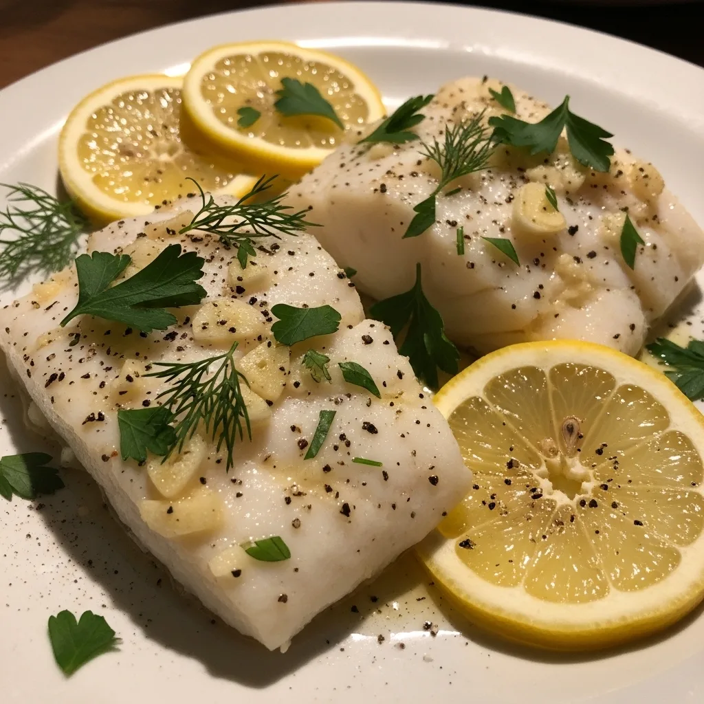 Baked Lemon Herb Cod