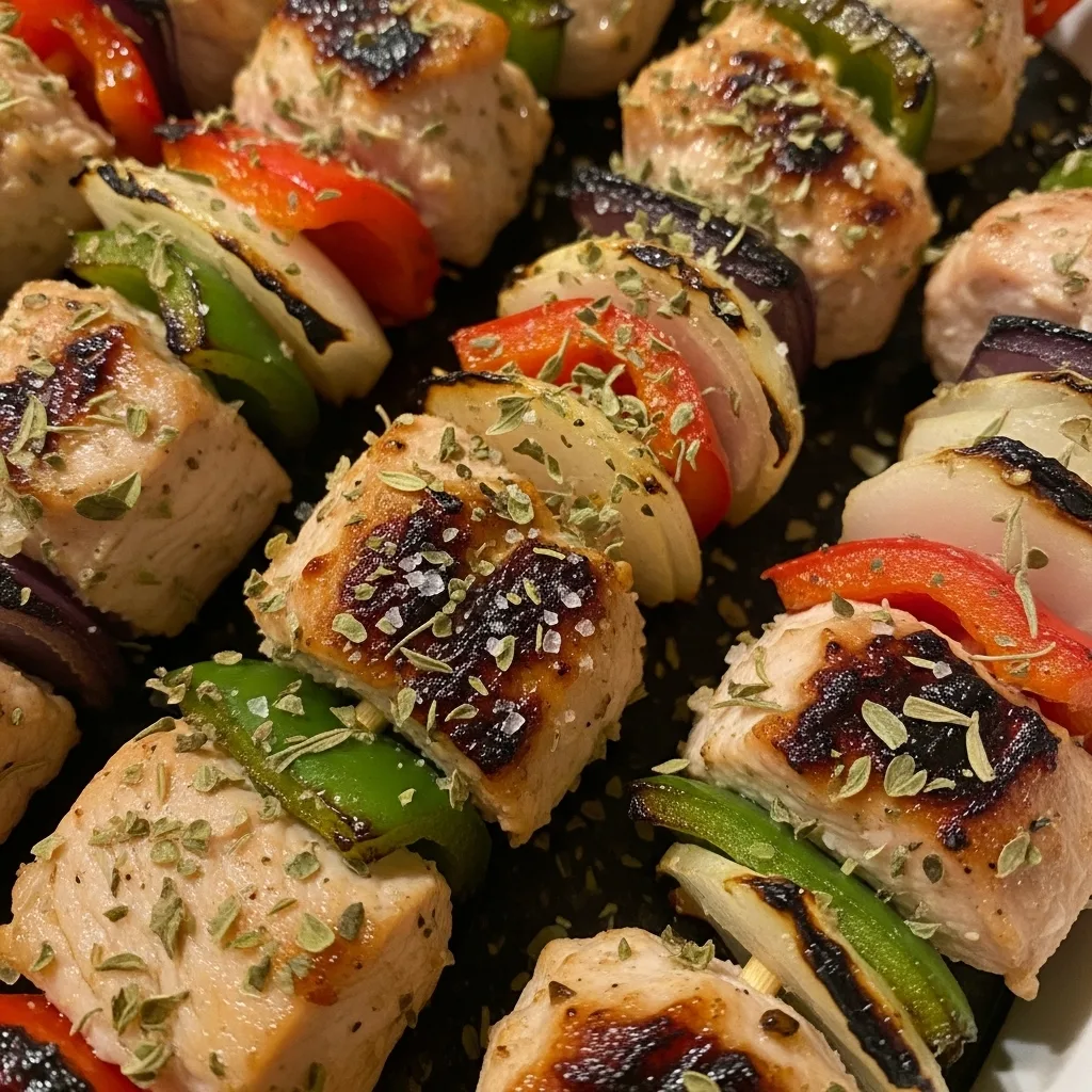 Chicken Souvlaki Skewers
