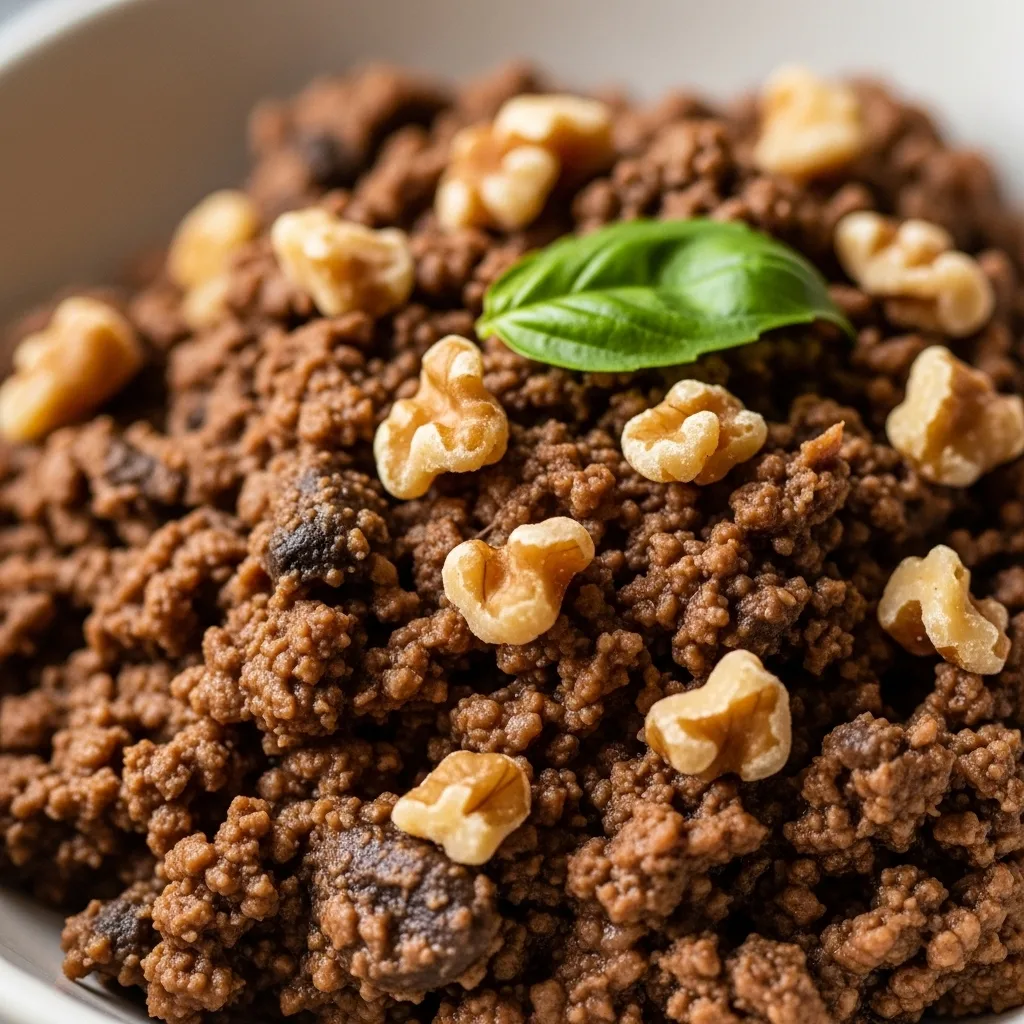 Vegan Mushroom Walnut Bolognese