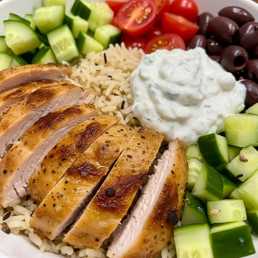 Chicken Gyro Bowl
