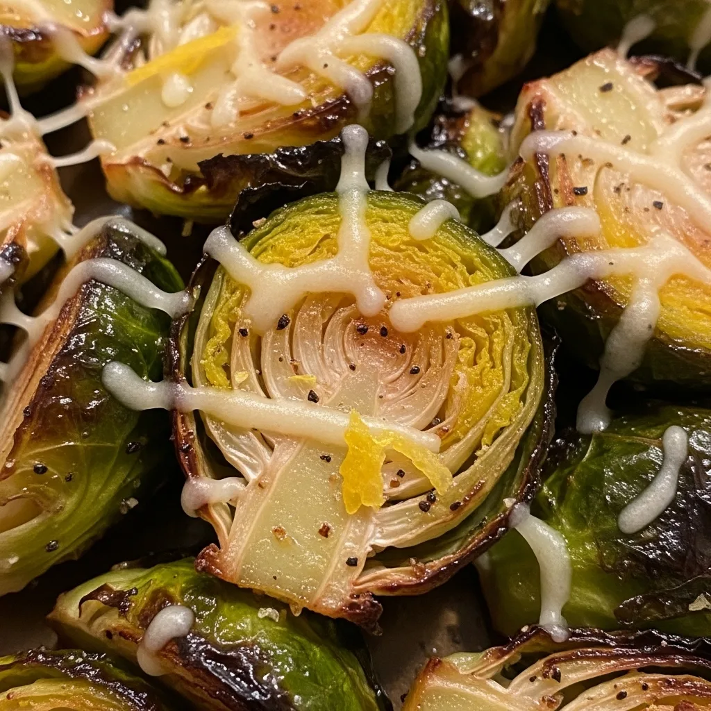 Air Fryer Parmesan Brussels Sprouts