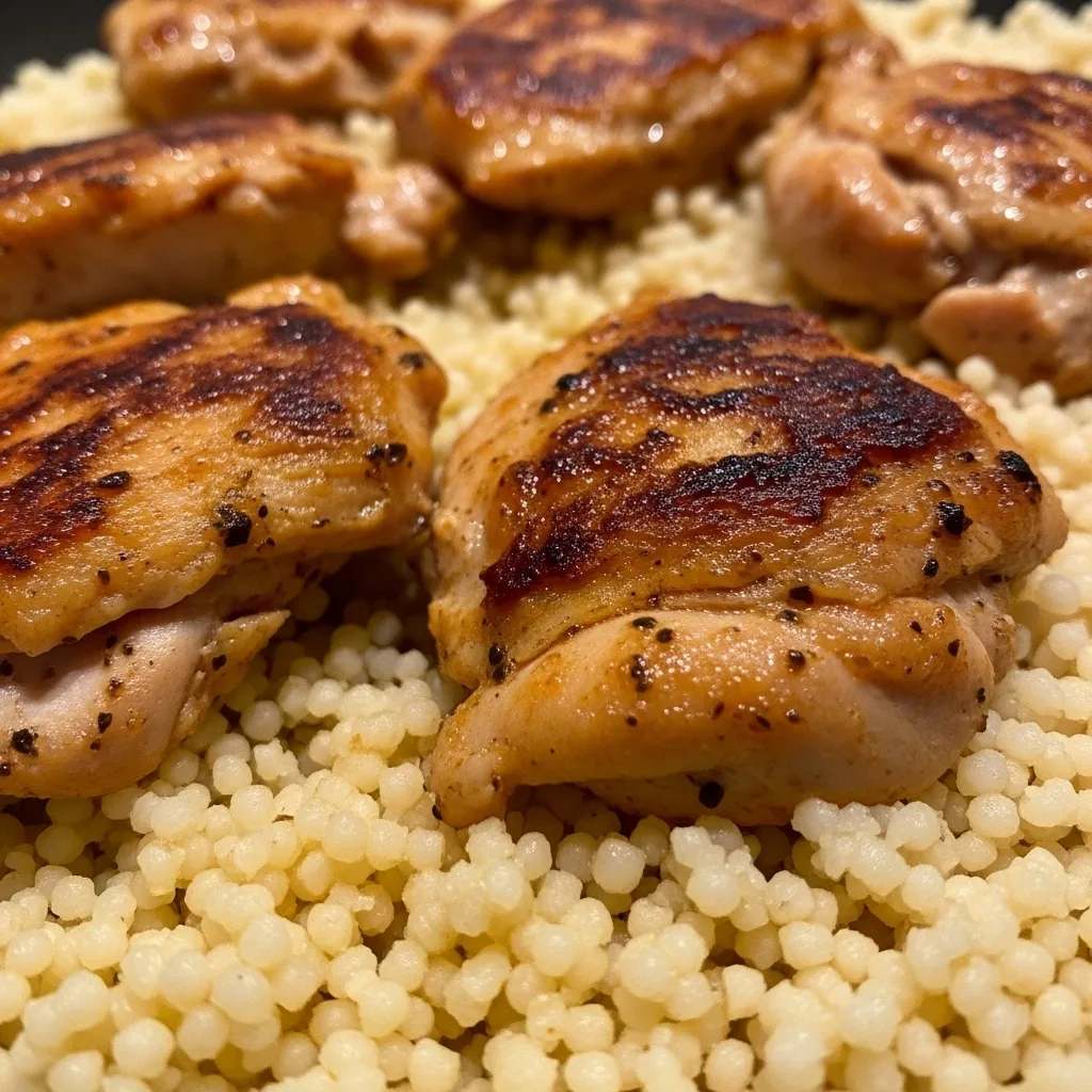 Harissa Chicken with Couscous