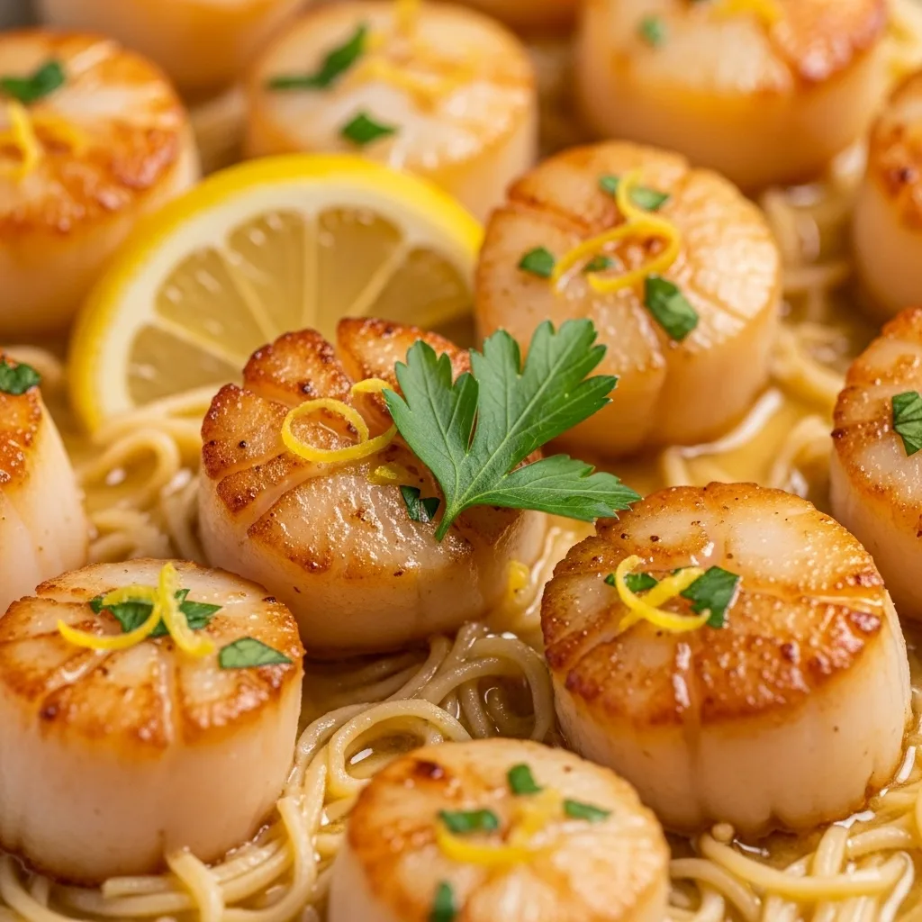 Lemon Butter Scallops