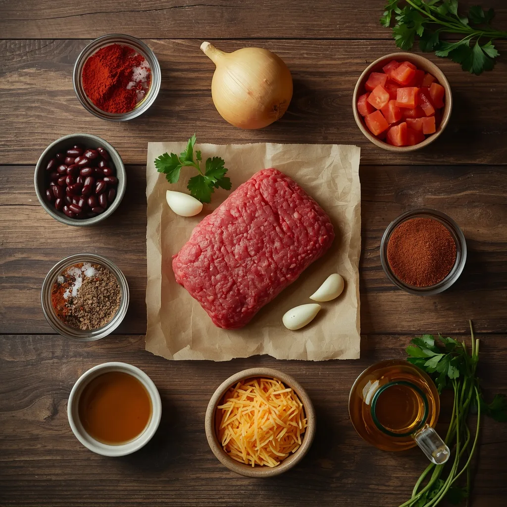black bean and ground beef skillet