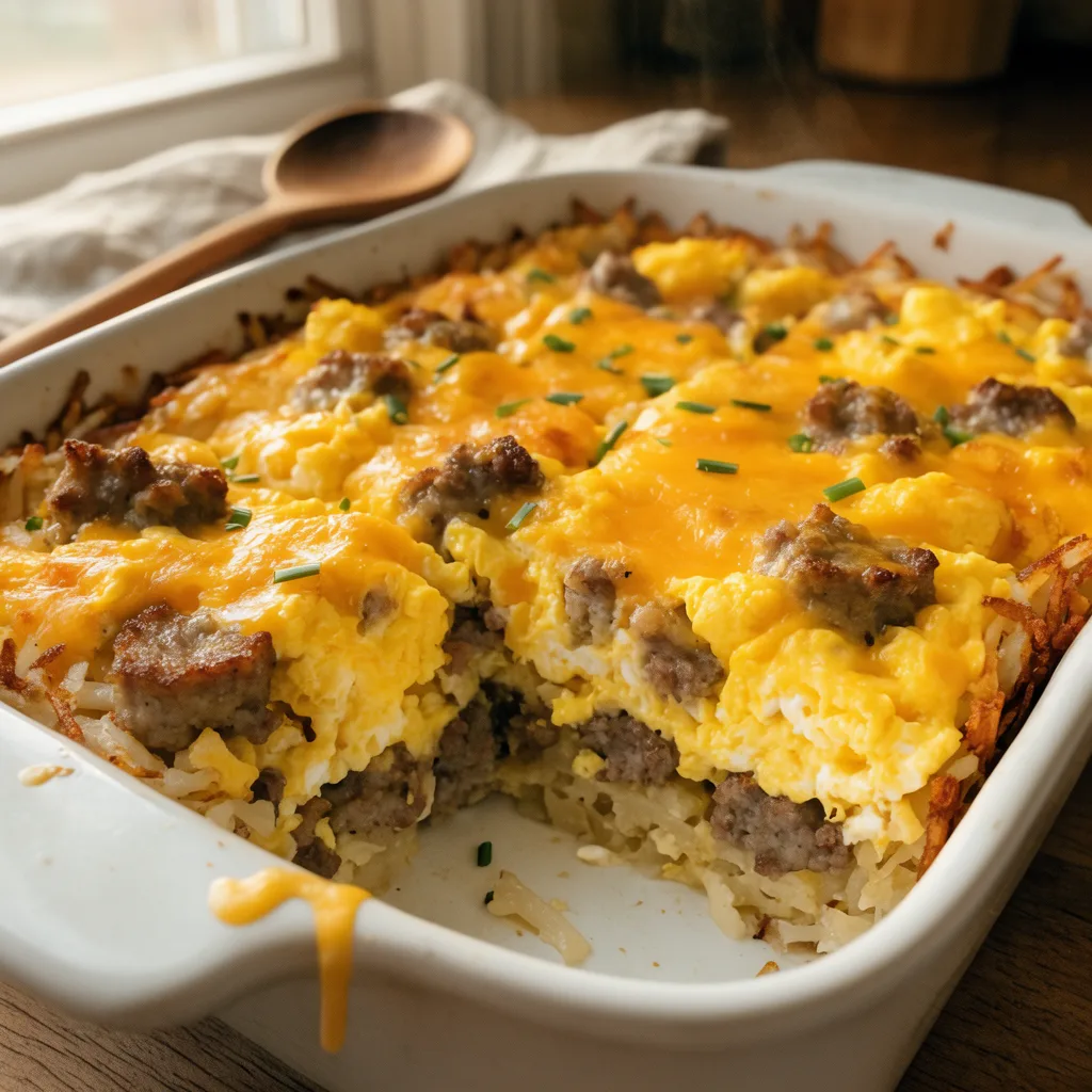 Breakfast Casserole For Dinner