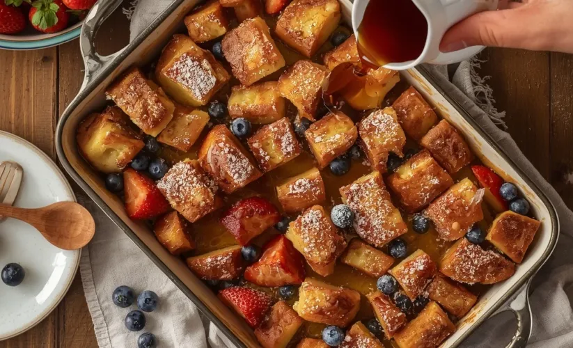 French Toast Casserole For Dinner: Easy 45-Minute Family Breakfast Bake