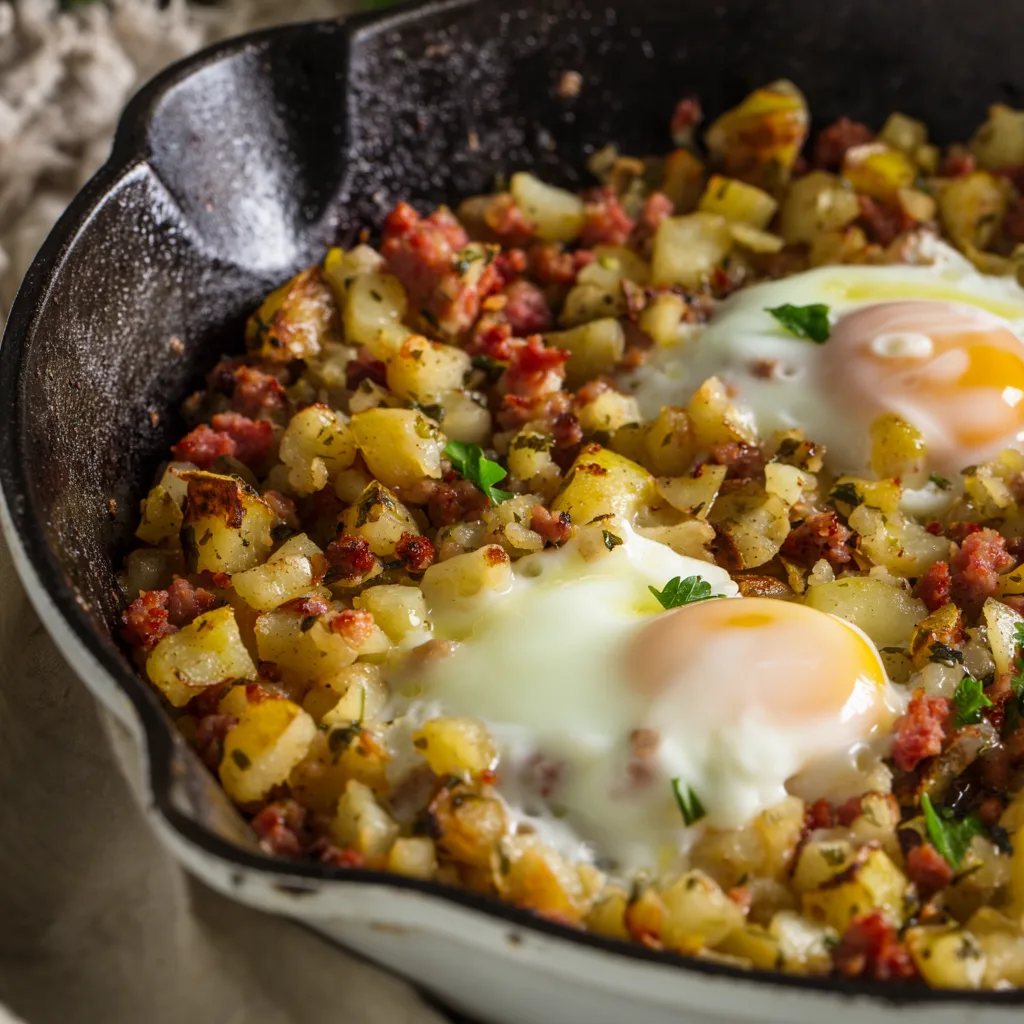 Loaded Breakfast Hash (One-Pan 20 Min)
