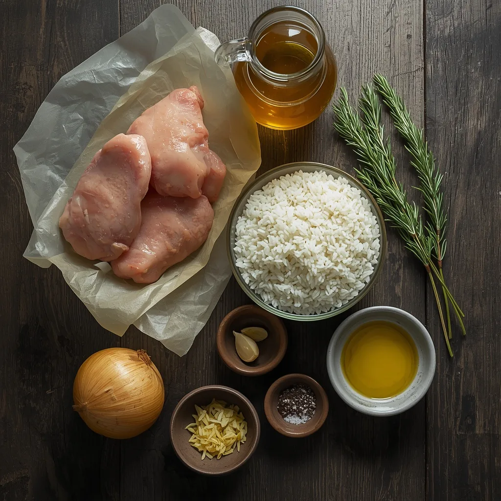 One-Pan Lemon Herb Chicken and Rice