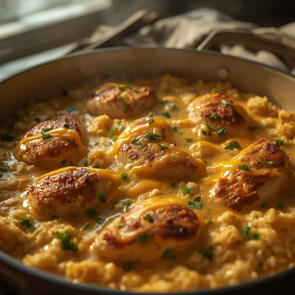 One-Pot Cheesy Chicken and Rice 7 One-Pot Cheesy Chicken and Rice