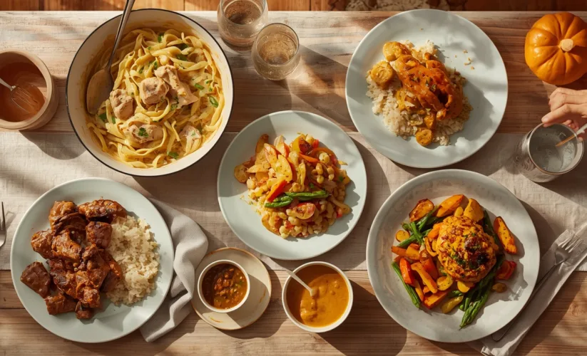 Quick lazy dinner ideas with easy one-pot and chicken meals